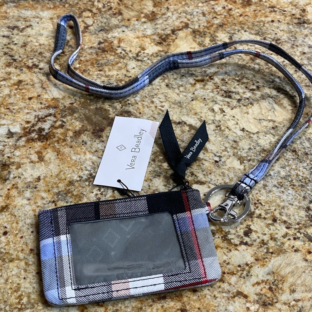 Vera Bradley Lanyard ID/Credit Card Holder